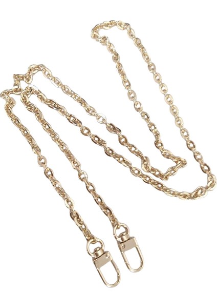 Demir Zincir Kayışı Konforlu Sling Cüzdan Omuz Çantası Altın 60CM (Yurt Dışından) fiyatları