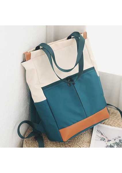 Unisex Cabrio Daypack Laptop Sırt Çantası Okul Rahat Bilgisayar Bebek Bezi Yeşil (Yurt Dışından) fırsatları