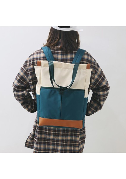 Unisex Cabrio Daypack Laptop Sırt Çantası Okul Rahat Bilgisayar Bebek Bezi Yeşil (Yurt Dışından) indirimleri
