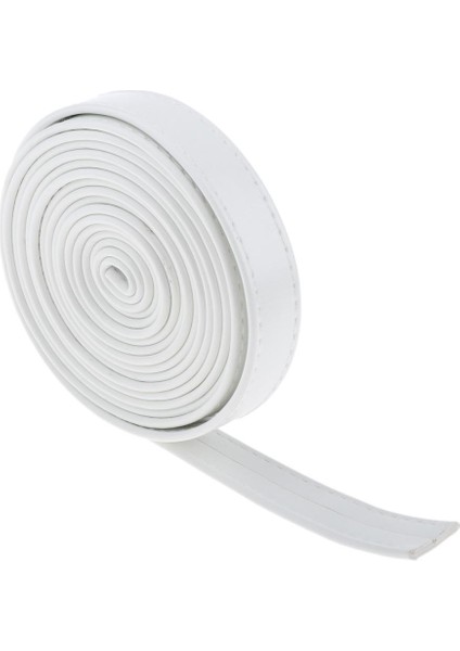 3 Metre Dıy Pu Deri Deri Kordon Deri Kordon Deri Kayış Düz 2 cm Genişlik Beyaz (Yurt Dışından) indirimleri