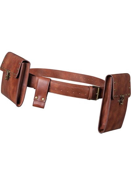 Punk Retro Kadın Bir - Omuz Çapraz - Vücut Çanta Kahverengi (Yurt Dışından) fiyatları