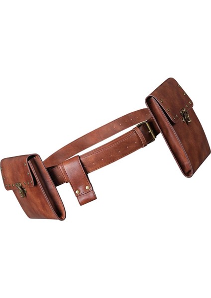 Punk Retro Kadın Bir - Omuz Çapraz - Vücut Çanta Kahverengi (Yurt Dışından) modelleri