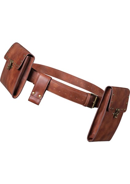 Punk Retro Kadın Bir - Omuz Çapraz - Vücut Çanta Kahverengi (Yurt Dışından) fırsatları