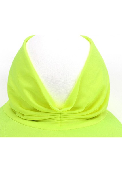 Elastik Kadın Yaz Vizörü Anti-Ultraviyole Gündelik Şapka Günlük Koşu Kampı Sarı (Yurt Dışından) modelleri