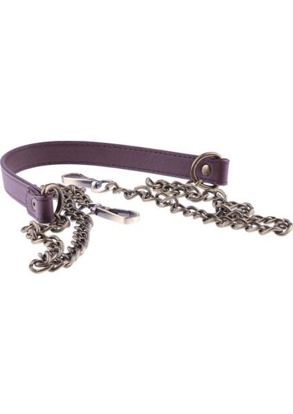 Zincir ve Deri Omuz Askısı Crossbody Çanta Kolu / Çanta / Çanta Değiştirme 47 "bronz (Yurt Dışından) fiyatları