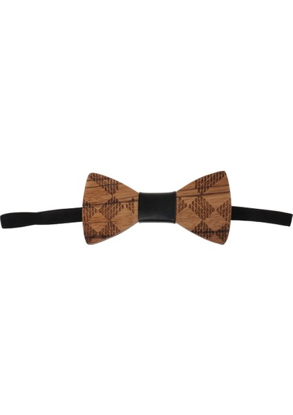 Erkek Damat Düğün Partisi Ahşap Bow Tie Smokin Moda Aksesuar C (Yurt Dışından)