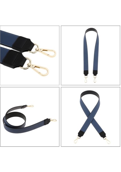 Geniş Omuz Kayışı Yedek All-Maç Pu Kemer Çanta Crossbody Çanta Mavi Için (Yurt Dışından) fiyatları