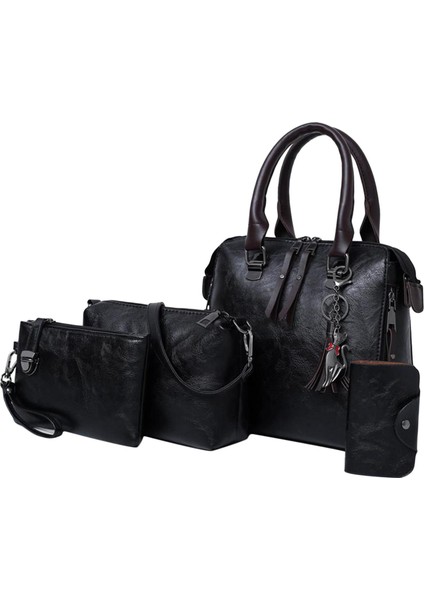 Şık Kadın Çanta Zarif ve Basit Çanta Crossbody Çanta Kartları - Siyah (Yurt Dışından) modelleri