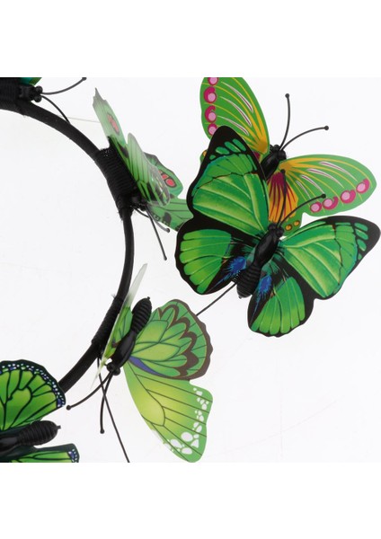 Kadınlar Boho Butterfly Band Düğün Partisi Balo Baş Bandı Yeşil (Yurt Dışından) fırsatları