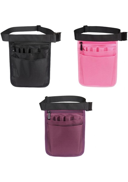 3 Adet Hemşire Çanta Bel Çanta Ekstra Cep Hızlı Bir Şekilde Düzenleyici Kese (Yurt Dışından)
