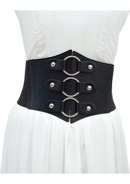 Bell Bant Punk Elastik Toka Kadın Süslemeleri Elastik Toka Elbise Sweater (Yurt Dışından) fiyatları