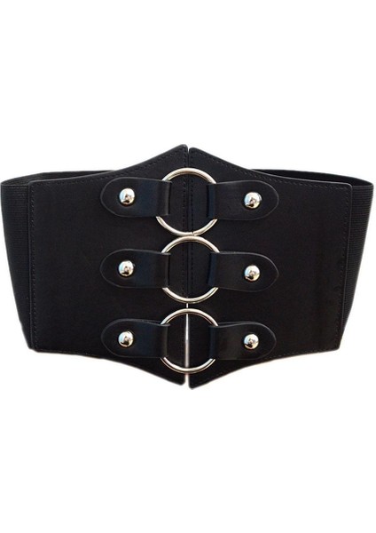 Bell Bant Punk Elastik Toka Kadın Süslemeleri Elastik Toka Elbise Sweater (Yurt Dışından) modelleri