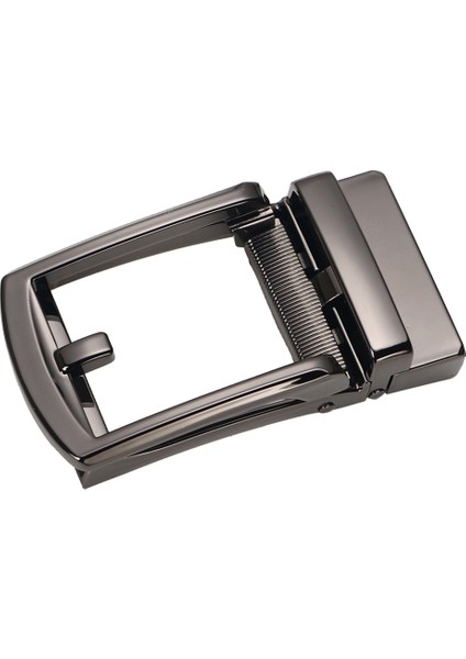 Prettyia Erkekler Metal Otomatik Kaydırma Toka Değiştirmeleri Çırpma Kemer Tokası (Yurt Dışından)