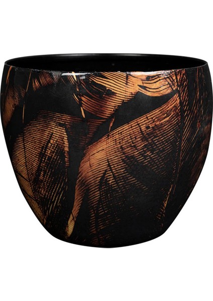 Vive El Yapımı Metal L Saksı 21X16 cm