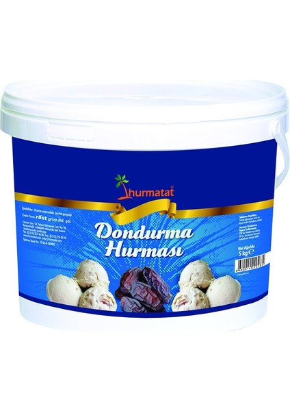 Dondurma Hurması 5 Kg