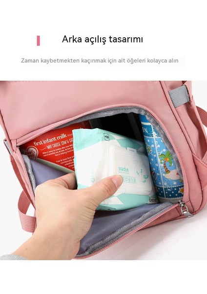 Yi Peak Çok Fonksiyonlu Anne Çantası Bebek Çantası (Yurt Dışından) fırsatları