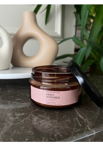 Sweet November Amber Kavanoz Mum fiyatları