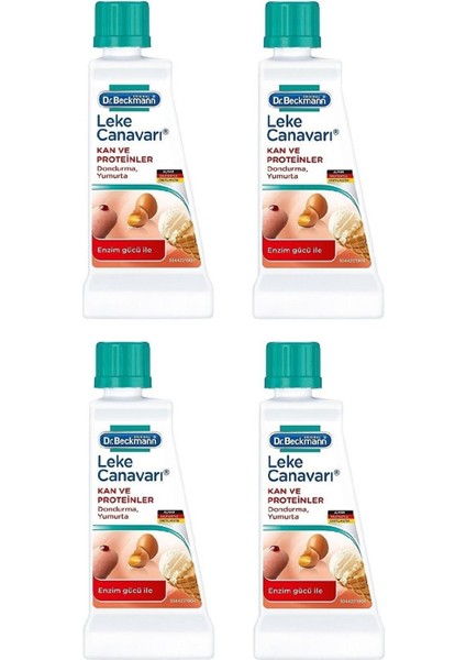 Dr.beckmann Dr Beckmann Leke Canavarı Kan ve Proteinler ( Yumurta, Dondurma ) x 4 Adet