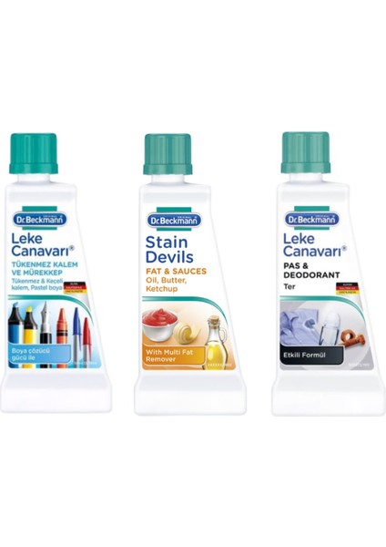 Dr.beckmann Dr. Beckmann 3'lü Leke Çıkarıcı Set