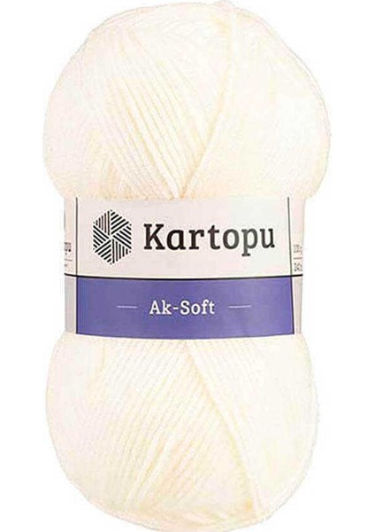 Yeni Ak Soft K019 5 Adet Ekru