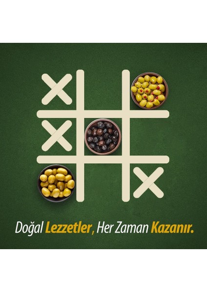 Zümrüt 2 kg Teneke Siyah Zeytin (351-380 klb)