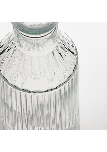 Cam Sürahi Su Şisesi Karaf Sallskaplig Şişe 1 Lt indirimleri