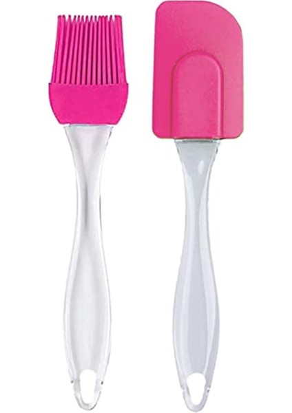 Baysa Silikon Yumurta Fırçası ve Spatula 2'li Set modelleri