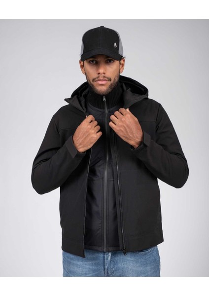 Lewsor Erkek Kapişonlu Softshell CEKET-LEWSOR99N