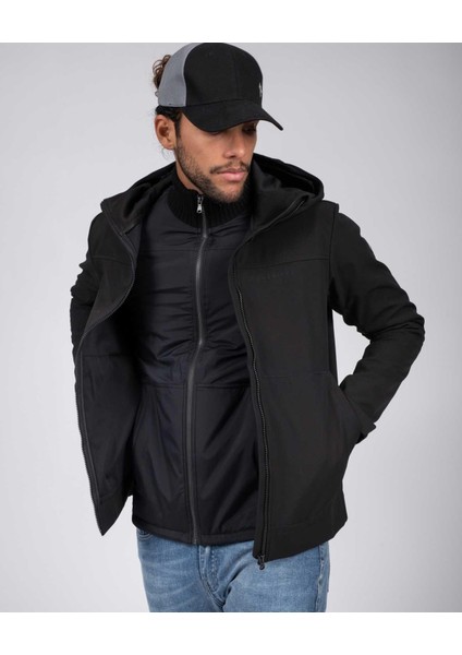 Lewsor Erkek Kapişonlu Softshell CEKET-LEWSOR99N