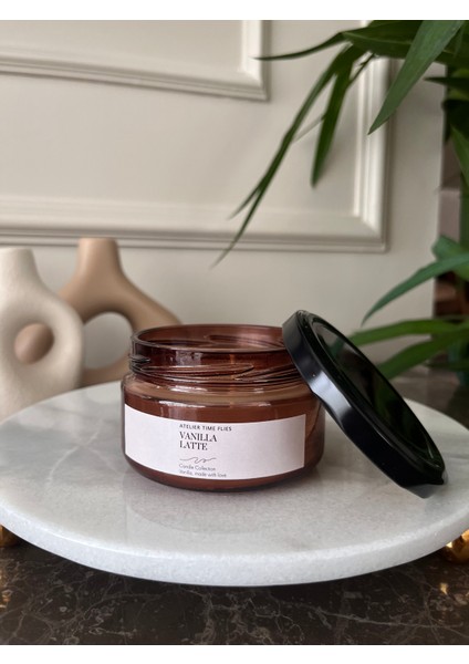 Vanilla Latte Amber Kavanoz Mum