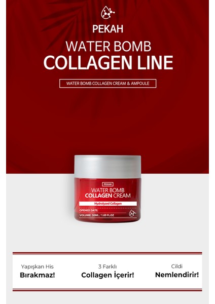 Cilt Bariyeri 3X Nemlendirici Water Bomb Collagen Cream