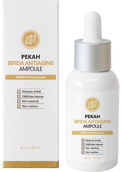 PEKAH Gingeng ve Niacinamide İçeren Besleyici Aydınlatıcı  Serum 50ml Anti-Aging