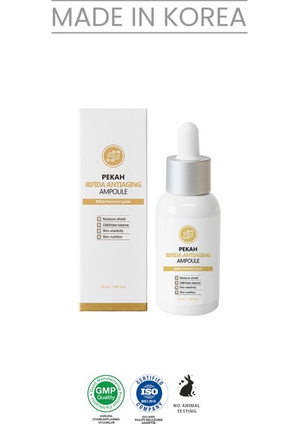 PEKAH Gingeng ve Niacinamide İçeren Besleyici Aydınlatıcı  Serum 50ml Anti-Aging