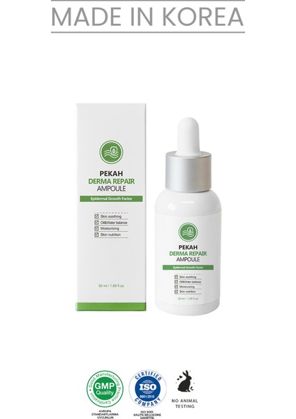 PEKAH Peptit içeren Canlandırıcı Yağ-Nem Dengesini Düzenleyici  Yatıştırıcı Serum 50ml