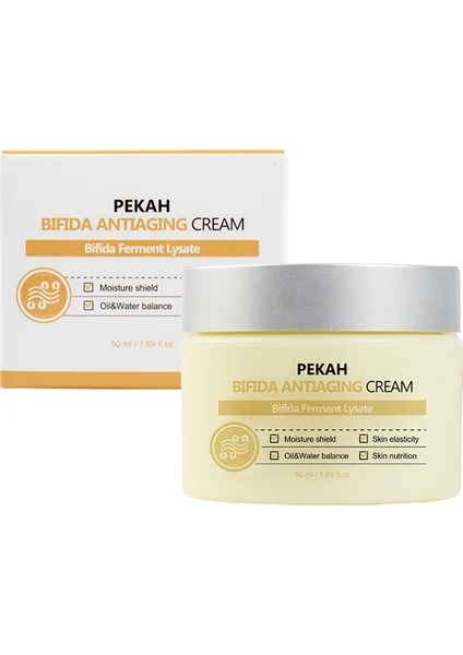 PEKAH Gingeng ve Niacinamide İçeren Besleyici Aydınlatıcı  Krem 50ml AntiAging Cream