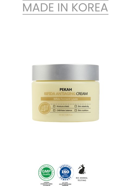 PEKAH Gingeng ve Niacinamide İçeren Besleyici Aydınlatıcı  Krem 50ml AntiAging Cream