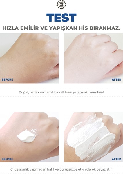 PEKAH Süt Protein Özü ve Niasinamid İçeren Mat Ciltler İçin Leke Karşıtı Aydınlatıcı Maske 150ml