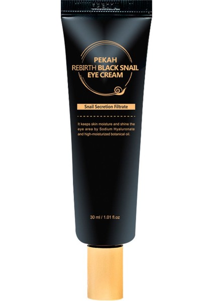 PEKAH Salyangoz Özlü Koyu Halka ve Morluk Karşıtı Anti-aging Göz Kremi 30ml Black Snail Eye Cream