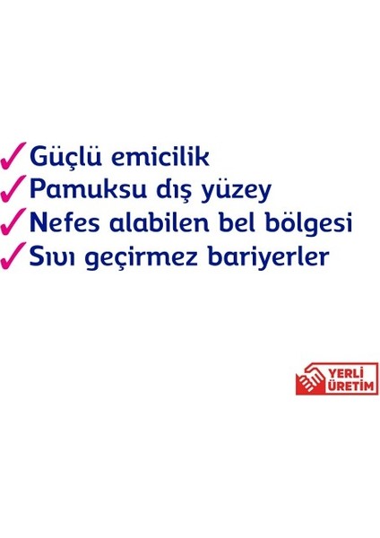 Emici Külot Hasta Bezi M Beden 30 Adet