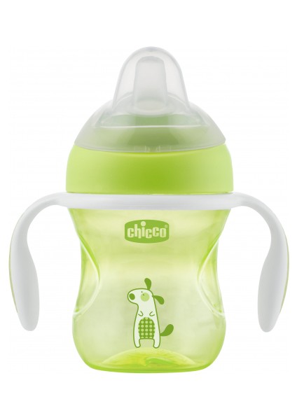 Yumuşak Uçlu Geçiş Bardağı 4+ Ay Unisex 200ML