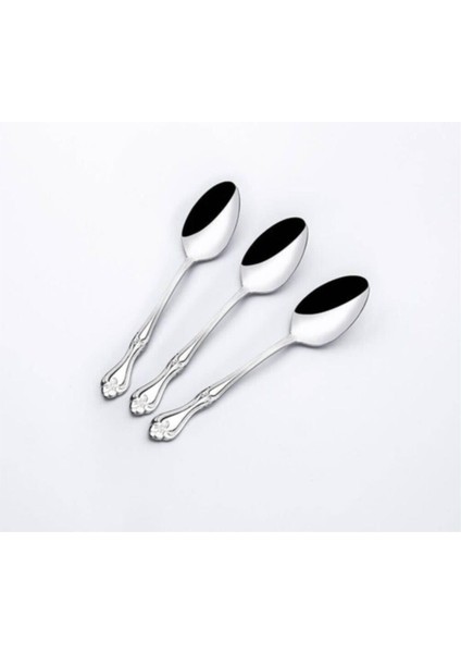 Lalezar Sade 12'li Çay Kaşık Takımı