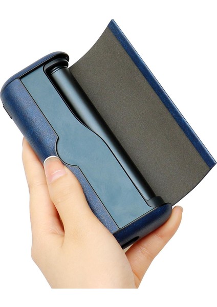 Tam Koruma Kılıfı Değiştirilebilir Manyetik Kapak Iqos Iluma Kılıf Mavi