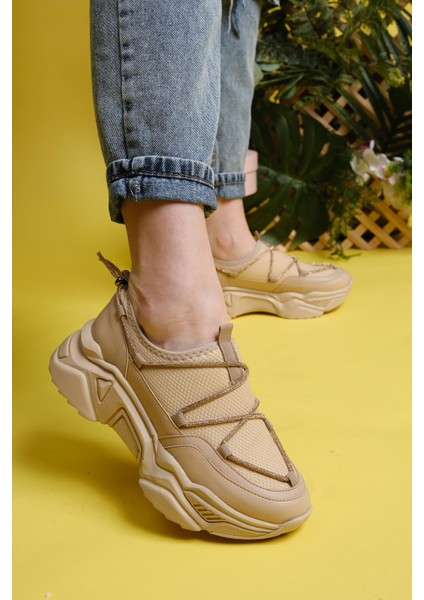 Uliana Bağcık Detaylı Kalın Taban Air Kadın Sneaker