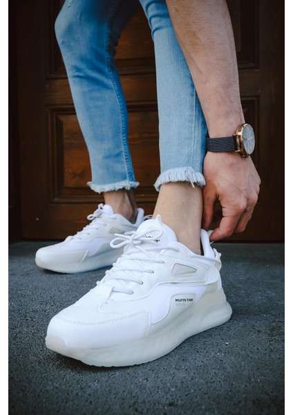 Shaw Renk Detaylı Air Taban Erkek Sneaker