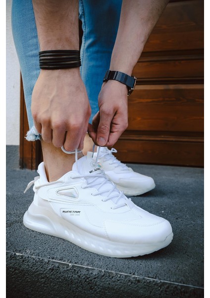 Shaw Renk Detaylı Air Taban Erkek Sneaker