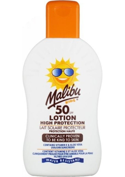 Çocuk Yüksek Güneş Korumalı Losyon SPF50 200ML