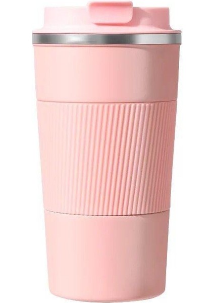 500 ml Termos Mug Kupa, Çay Kahve Kamp Termos, Çift Katmanlı Paslanmaz Çelik Araç Içi Termos