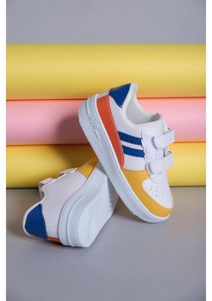 Ezra Air Kalın Taban Bantlı Bebek Çocuk Sneaker