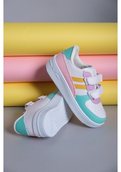 Ezra Air Kalın Taban Bantlı Bebek Çocuk Sneaker