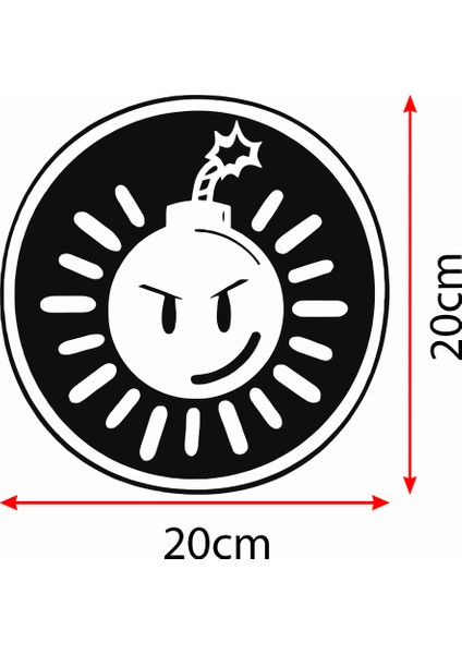 Scott Pilgrim Sticker Araba Oto Arma Duvar Çıkartma 20 cm